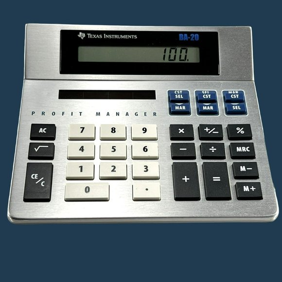 Vintage, Texas Instruments Office Texas Instruments Ba2 Profit